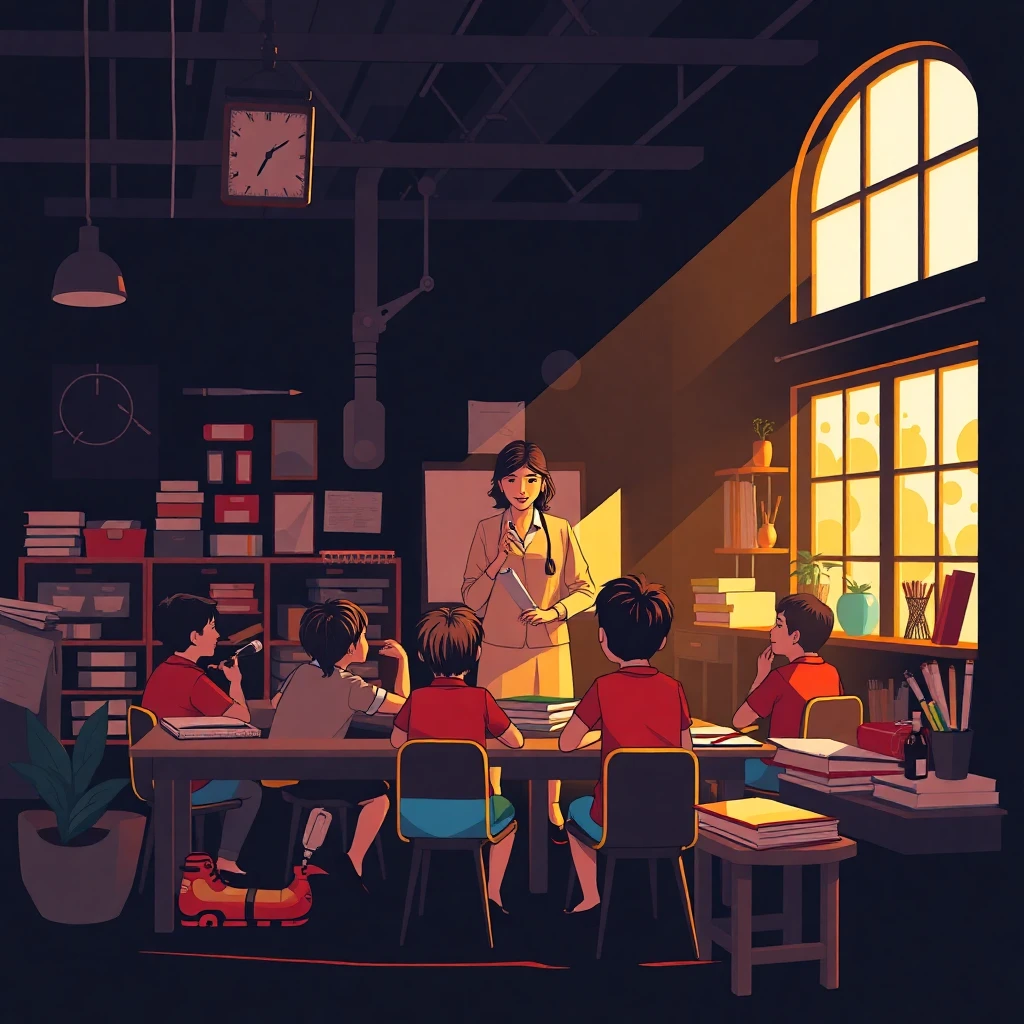 Engaging classroom environment