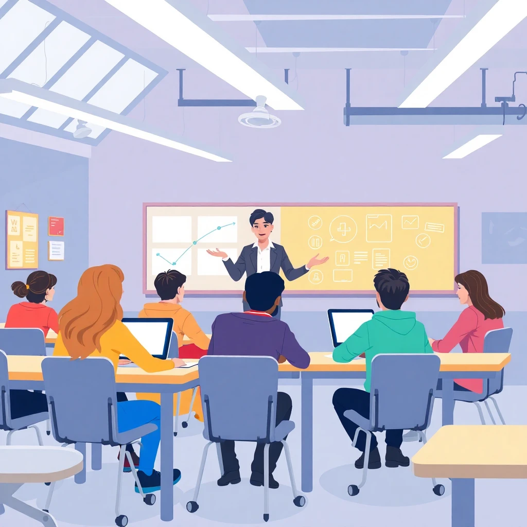 Interactive teaching session