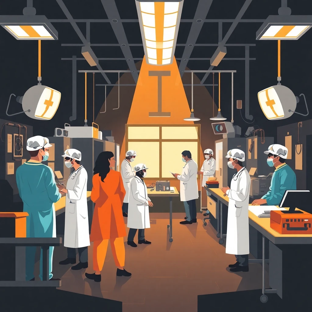 Dynamic hospital scene