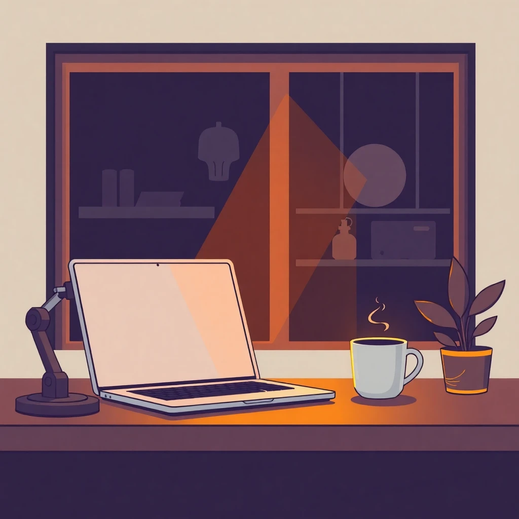Remote work setup