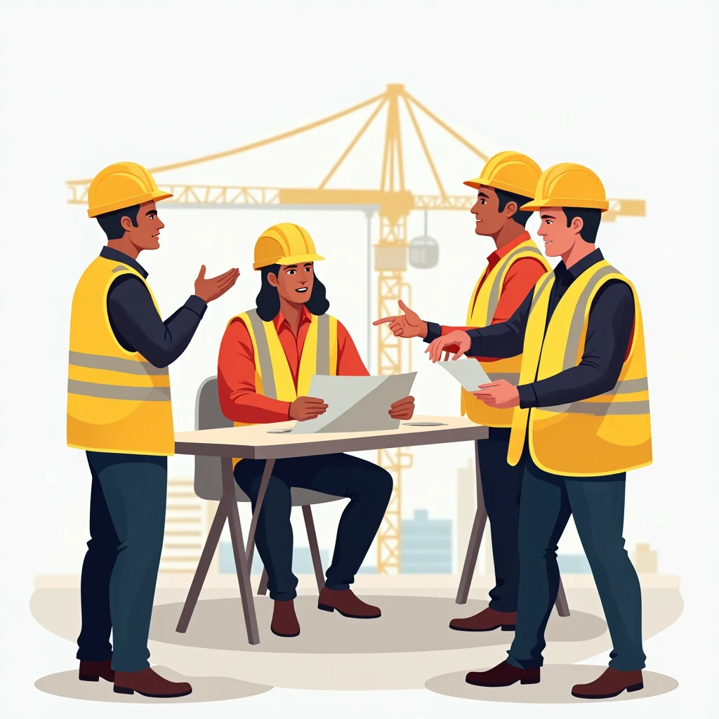 Construction management meeting