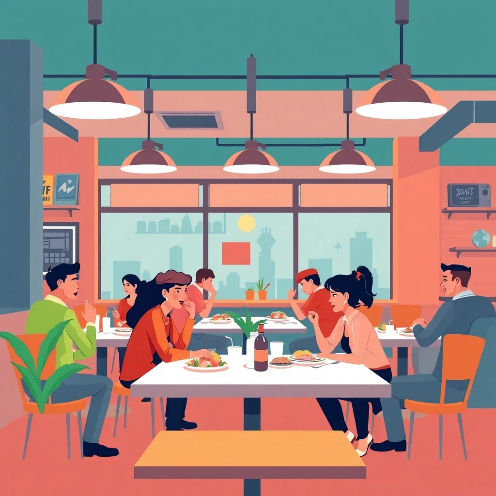 Restaurant dining area