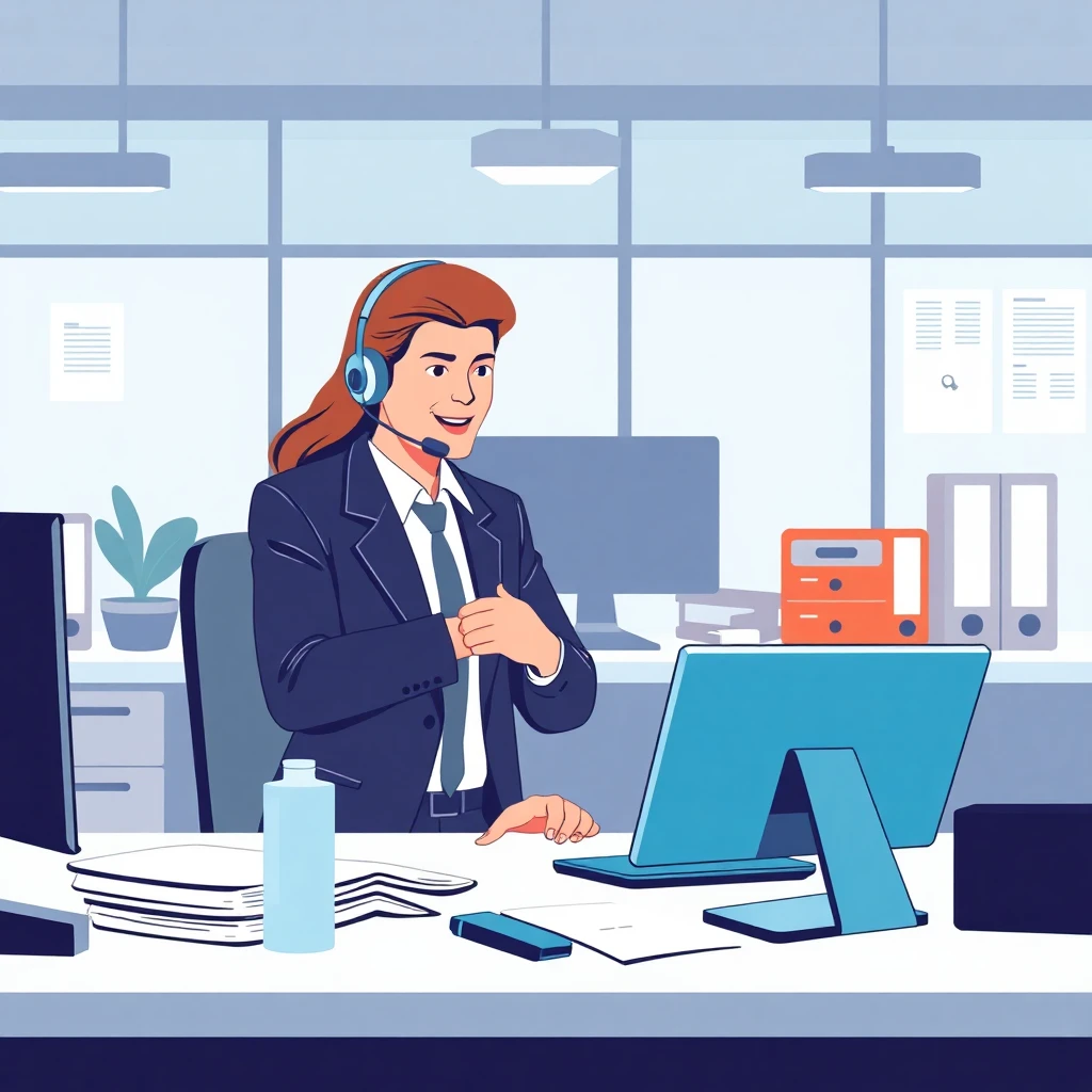 Client interaction in admin roles