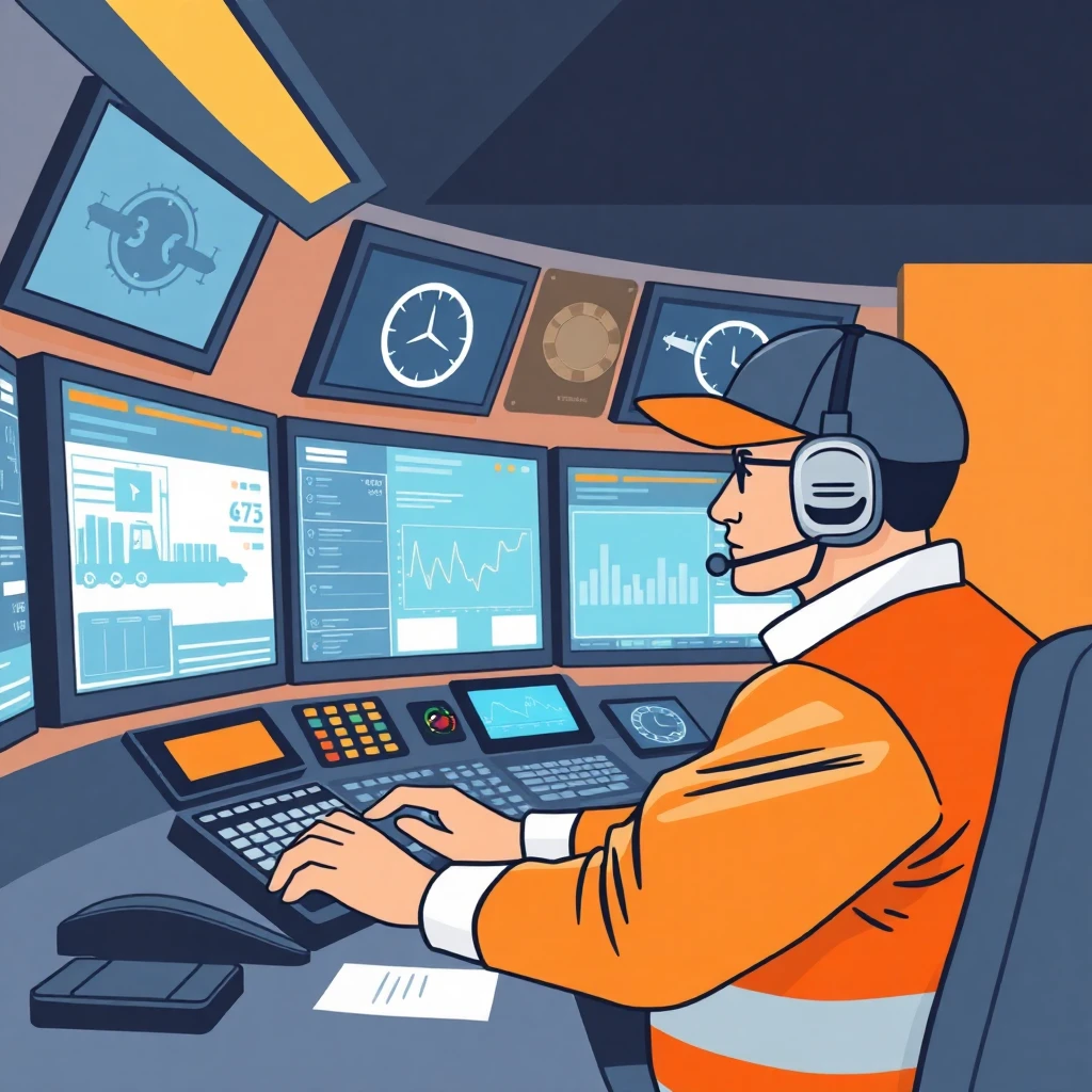 Dispatcher coordinating operations