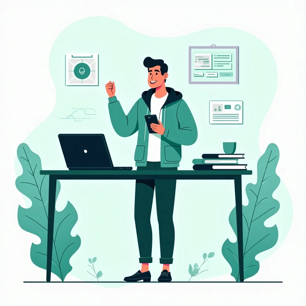 Entry-level cybersecurity job excitement