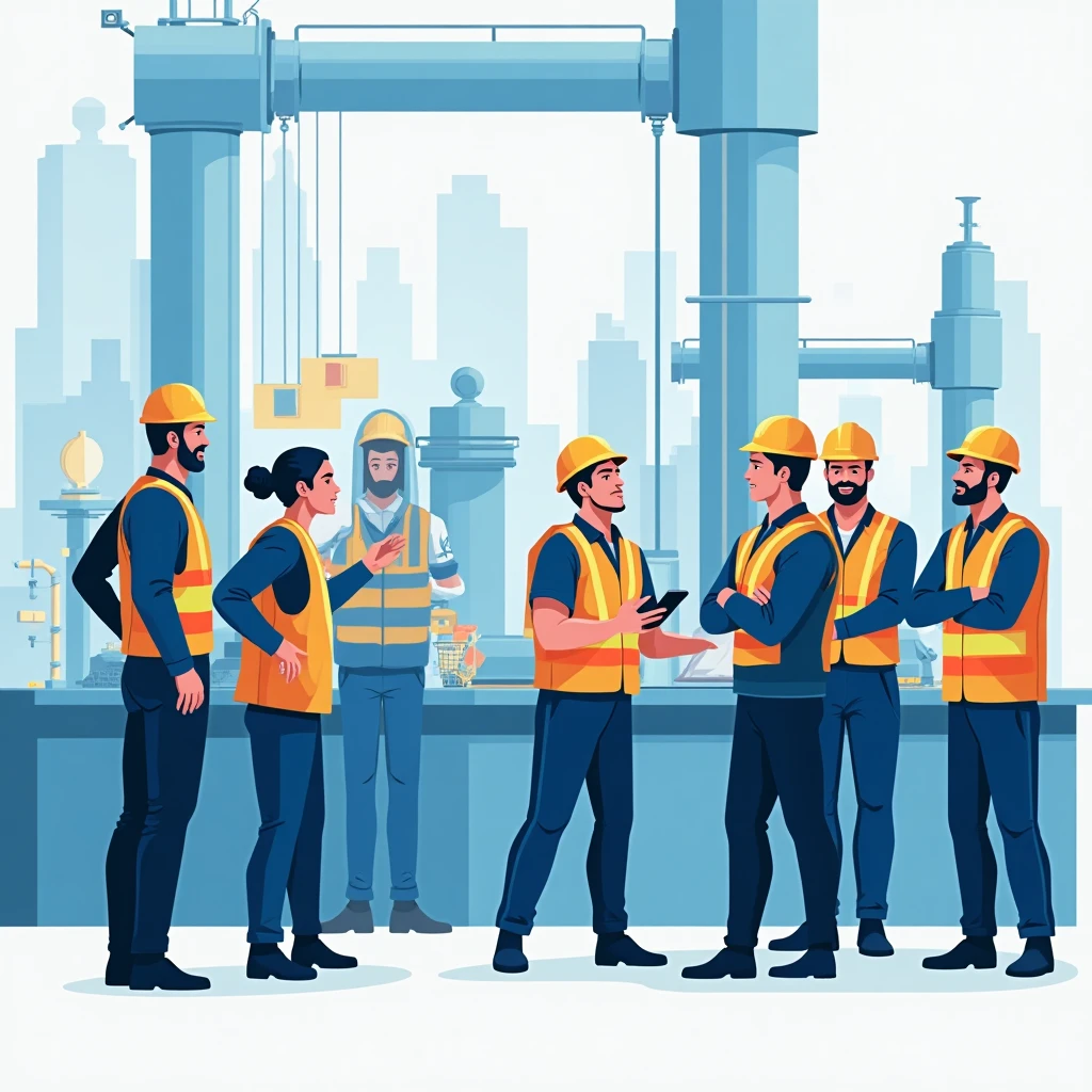 Teamwork in manufacturing