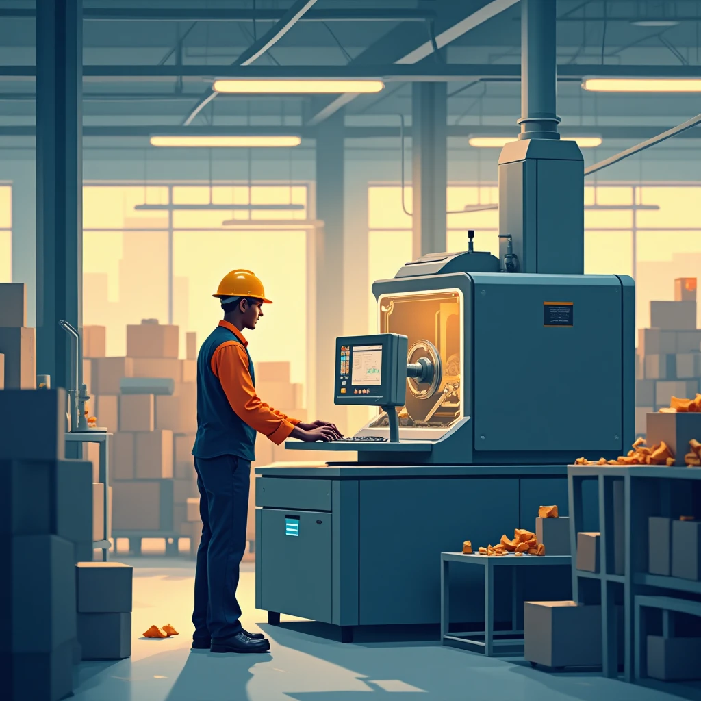 Factory machine operator