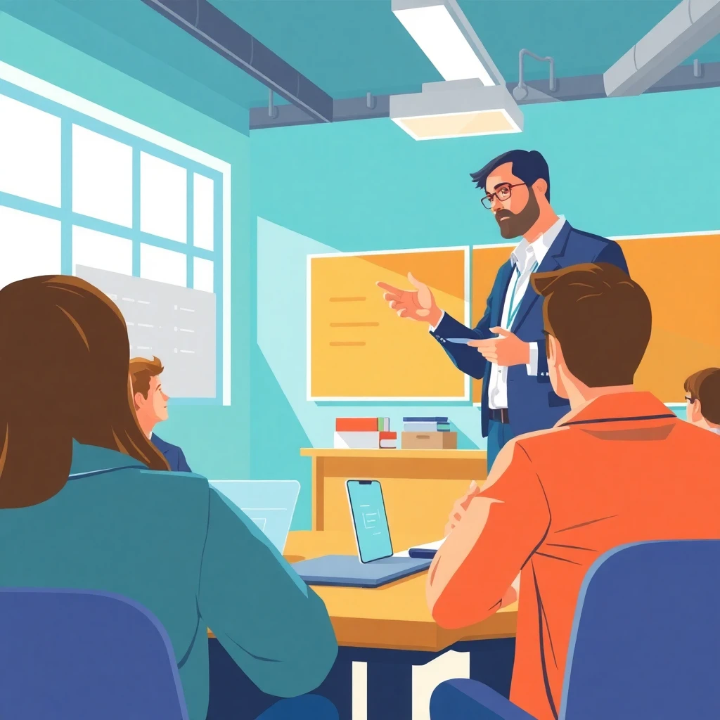 Leading a classroom discussion