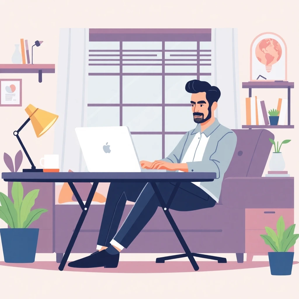 Trabajo remoto desde casa