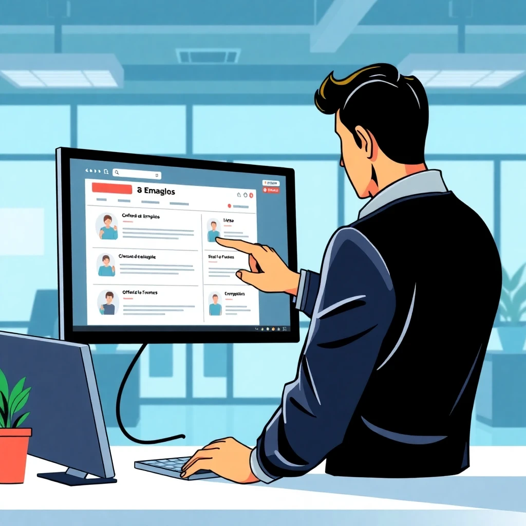 Comparando ofertas de empleo en atención al cliente