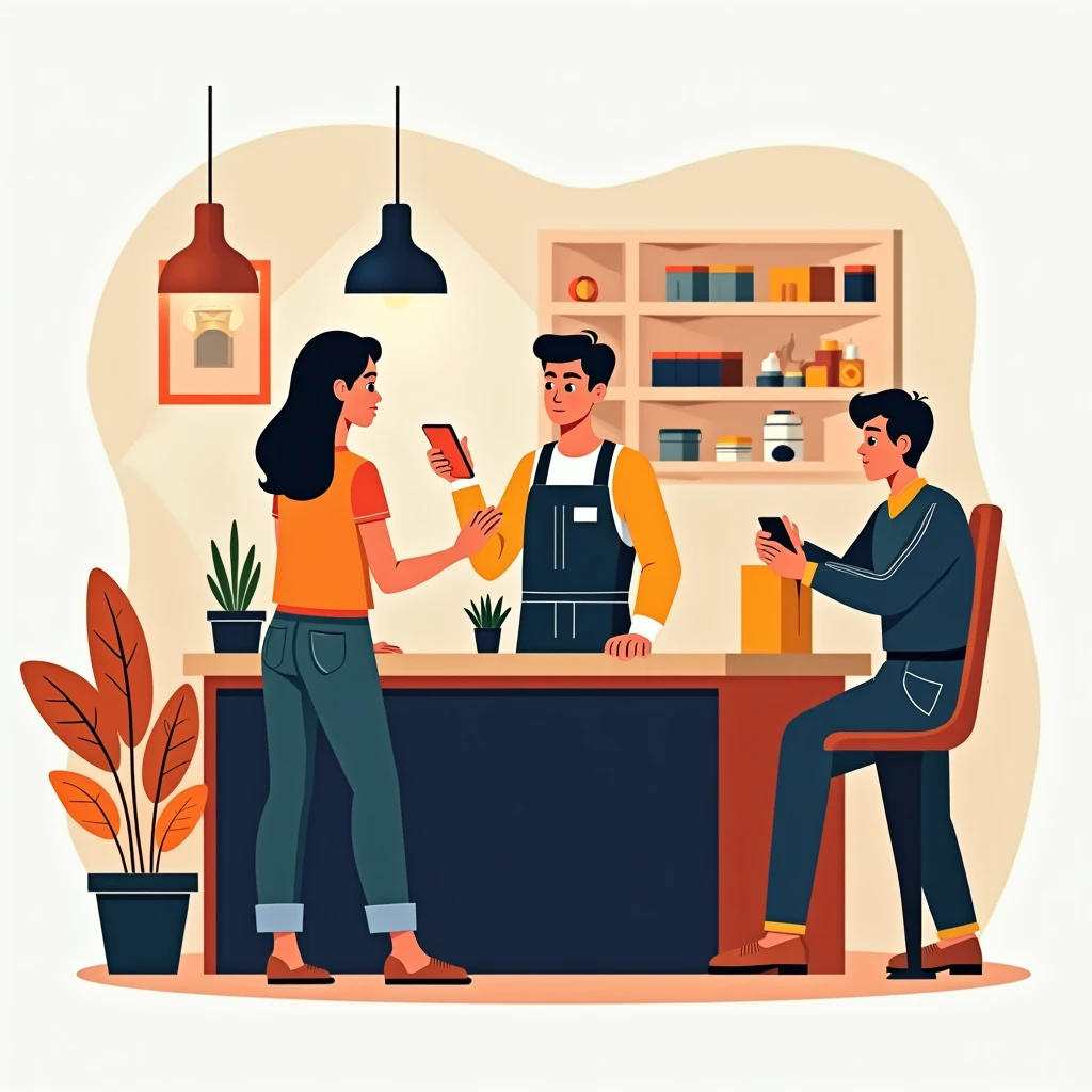 Atención al cliente en tienda