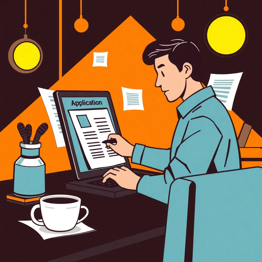 Applying for a job online