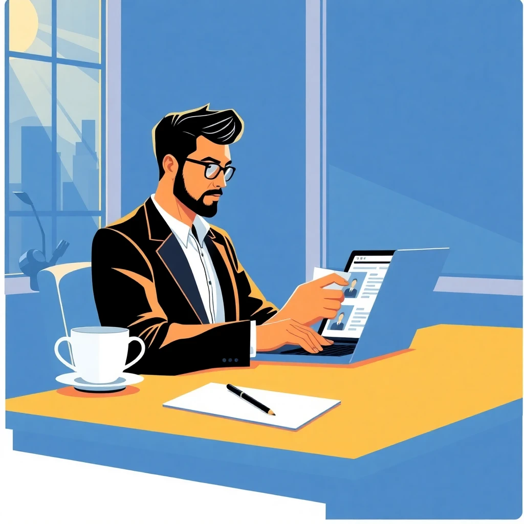 Reviewing job listings