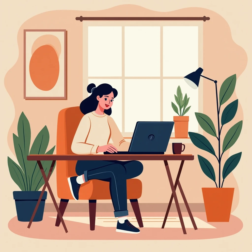 Flexible remote work setup