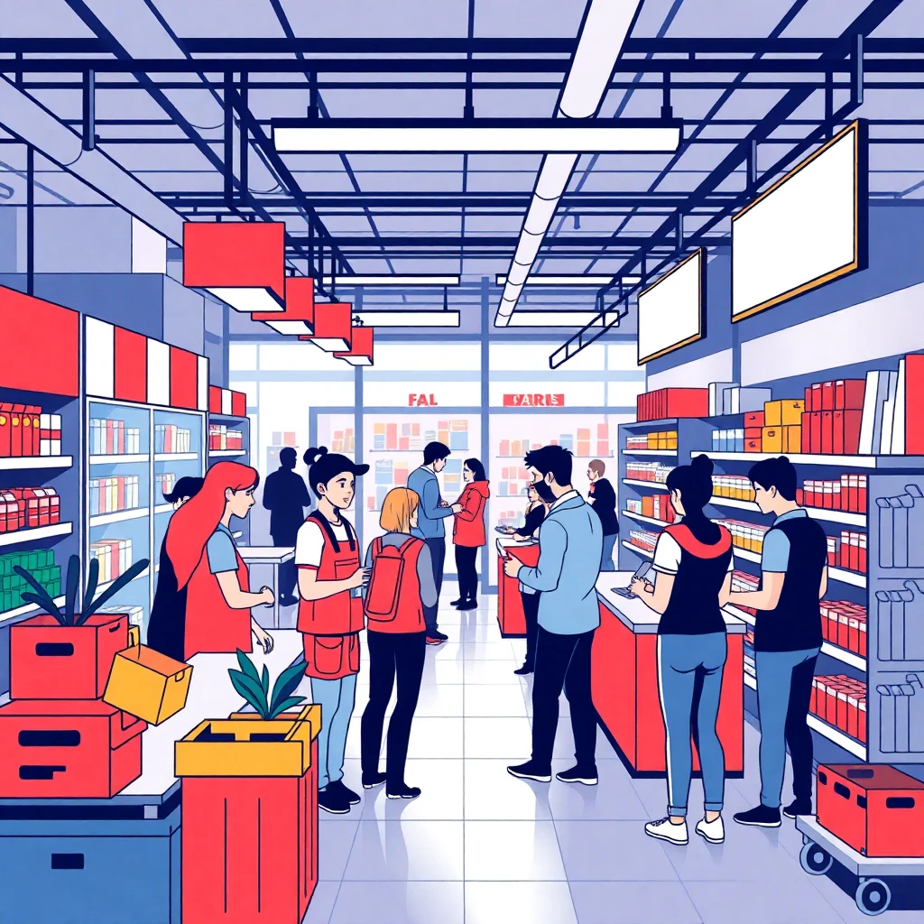 Retail sales environment